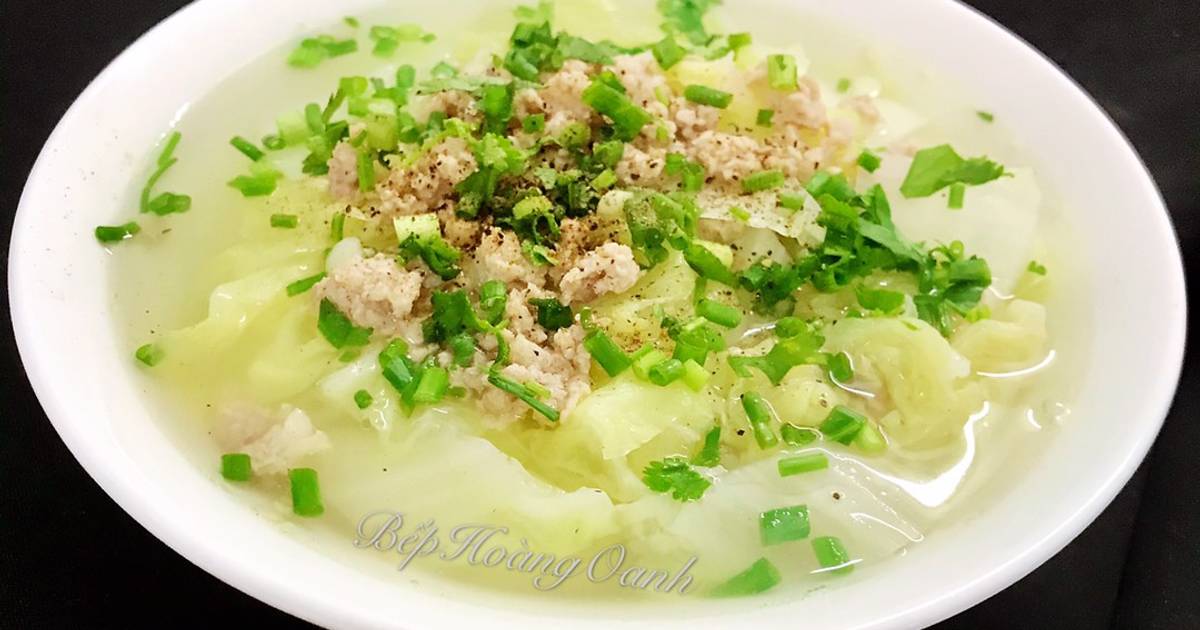 Canh Cải Thảo Nấu Thịt