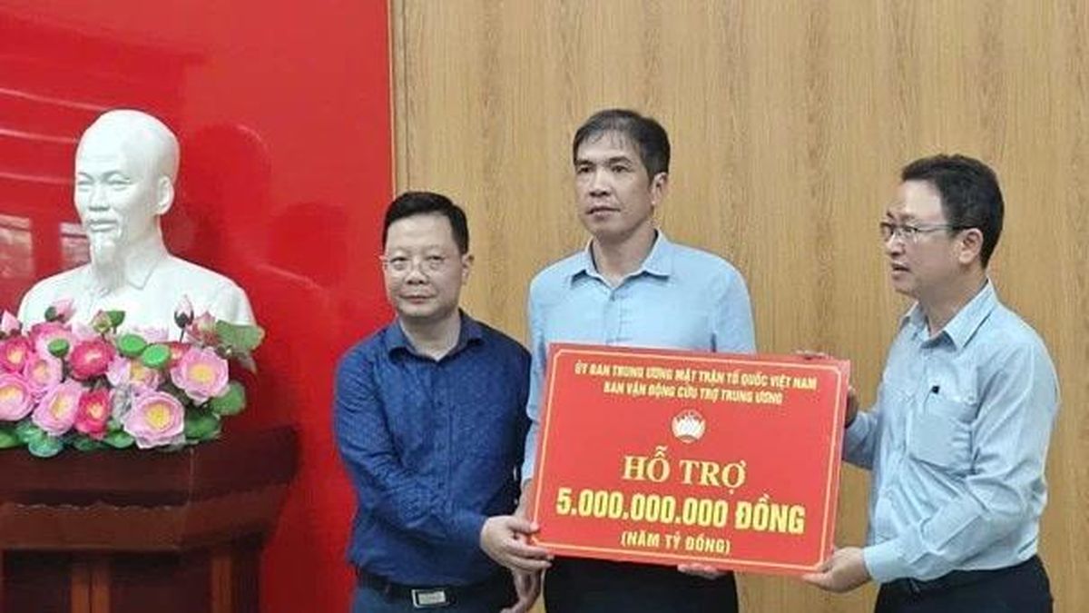 MTTQ Việt Nam phân bổ 5 tỷ đồng giúp Lai Châu khắc phục hậu quả mưa lũ - Báo Tri thức &amp; Cuộc sống
