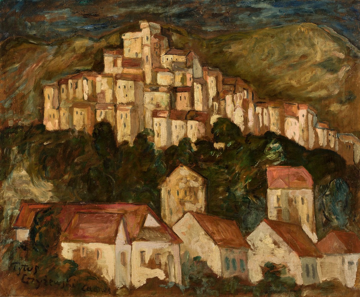 Landscape from Cagnes 1925