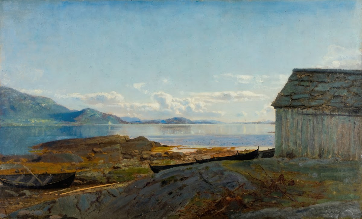 Approach to Hardanger Ølve 1863