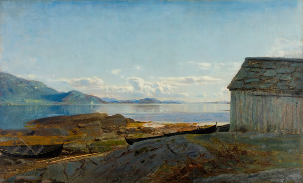 Approach to Hardanger Ølve 1863