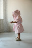 Children's bathrobe Twins Belle size 86–92 (100% cotton terry cloth) pink