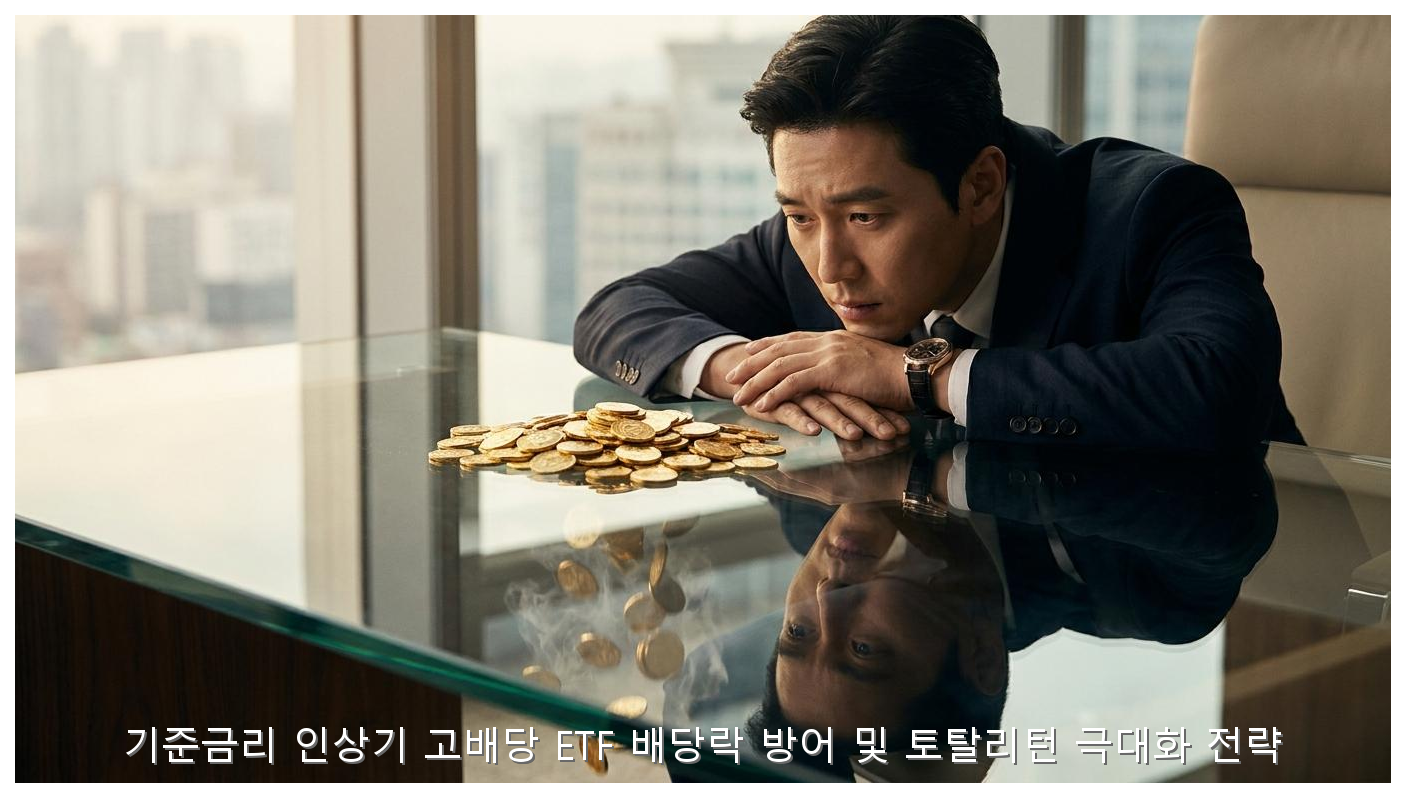 기준금리 인상기 고배당 ETF 배당락 방어 및 토탈리턴 극대화 전략 핵심 안내 및 분석 인포그래픽 (2)