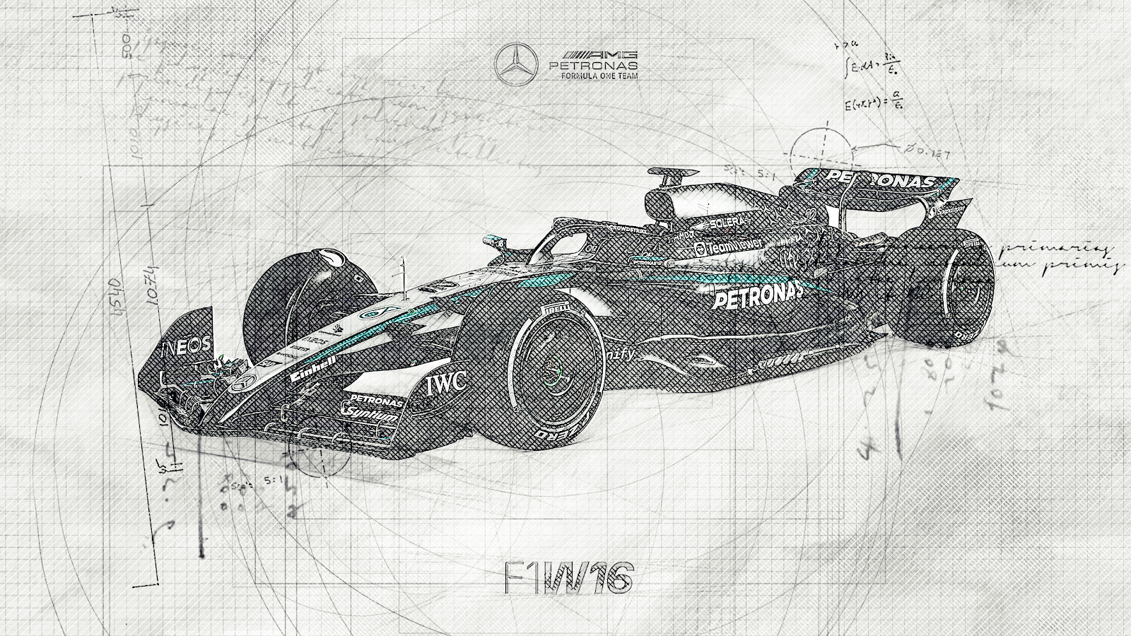 Formula 1, Mercedes Amg, Motorsport, Car Design 2K Wallpaper Background (2560x1440)