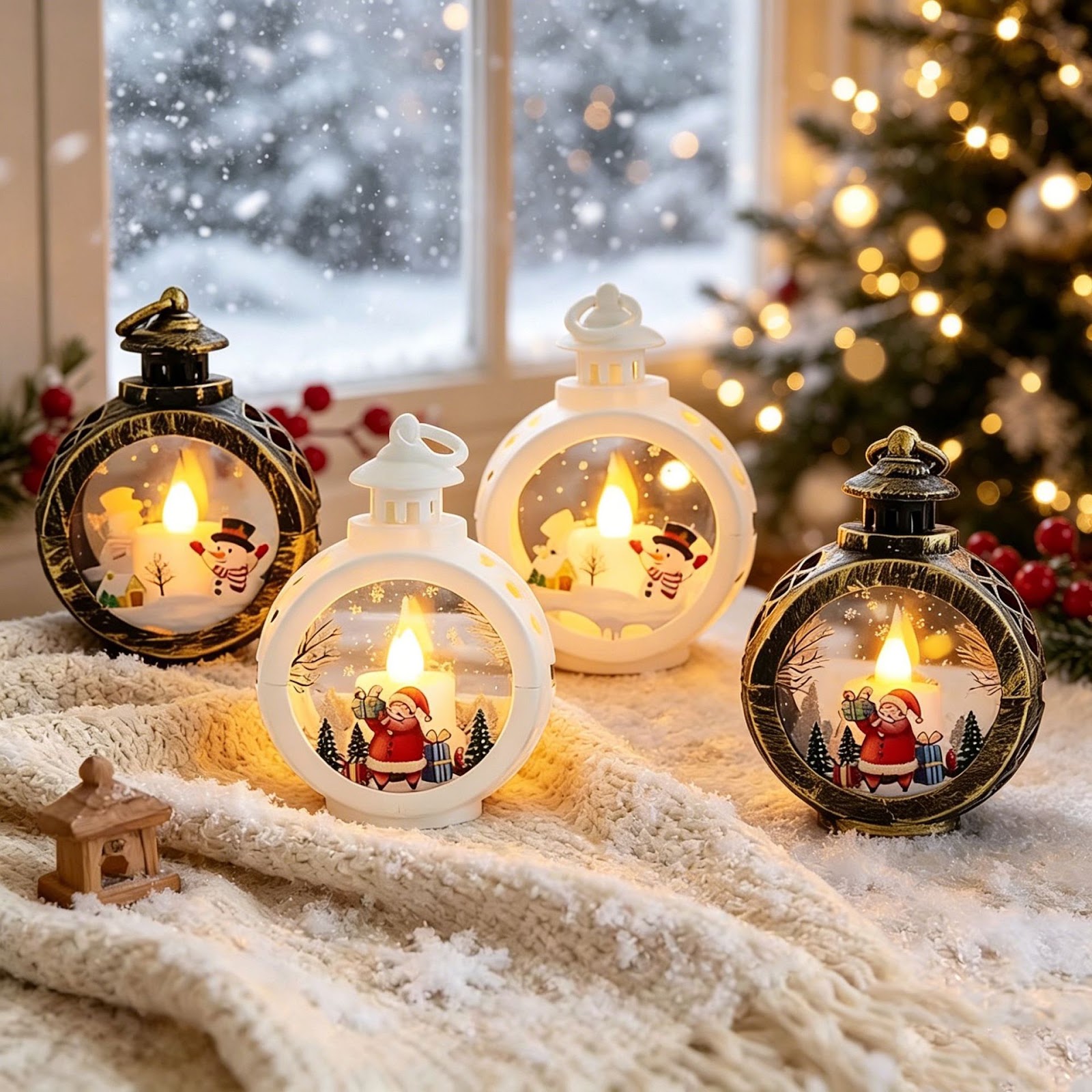 Decorative LED Wind Light Lantern