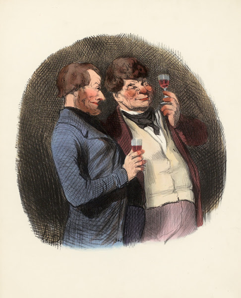 Le jour où lon met en perce un tonneau de vin de Malvoisie 1846