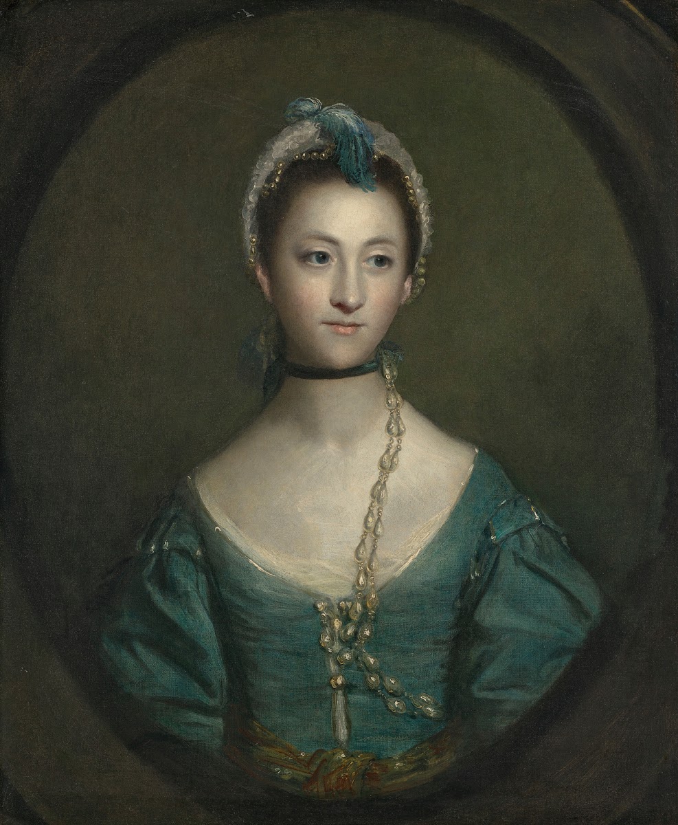 Portrait of Lady Louisa Augusta Greville 1743 1779 18th century
