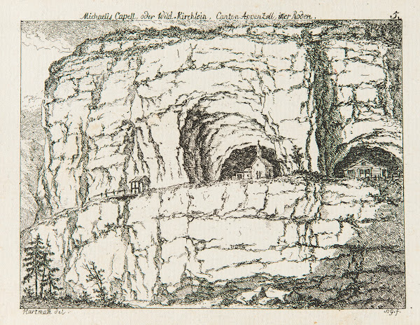 Michaelis Capell oder Wild Kirchlein Canton Appenzell inner Roden 1786