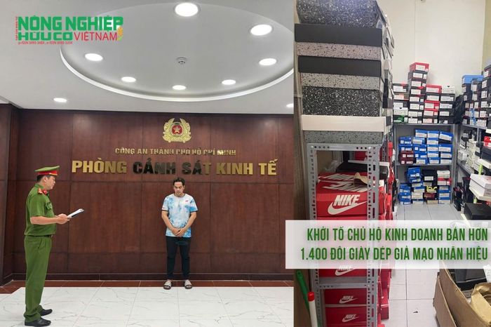 Khởi tố chủ hộ kinh doanh bán hơn 1.400 đôi giày dép giả mạo nhãn hiệu - Nông nghiệp Hữu cơ Việt Nam