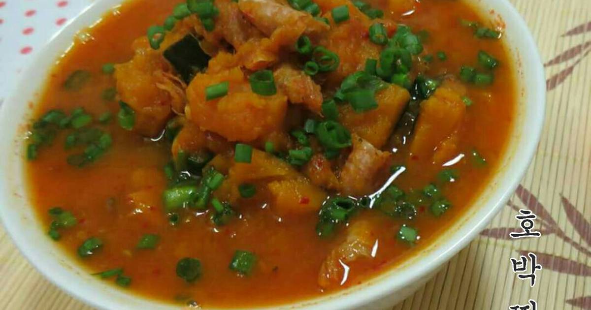 Súp Bí Đỏ 호박찌개