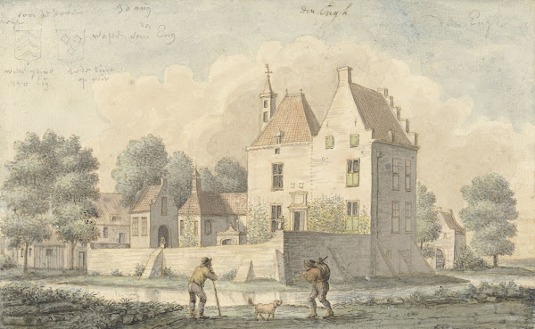 Kasteel De Eng bij Vleuten 1822