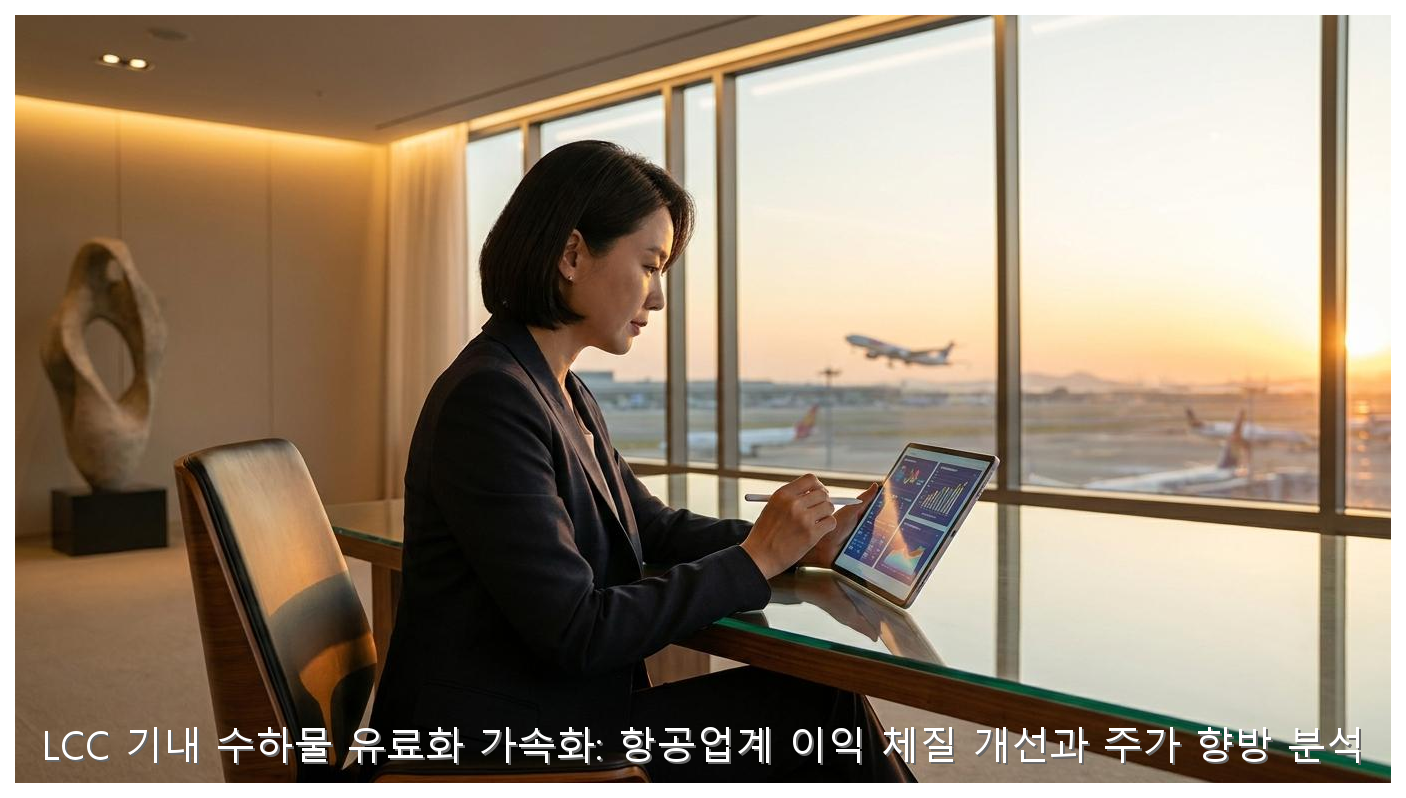 LCC 기내 수하물 유료화 가속화: 항공업계 이익 체질 개선과 주가 향방 분석 핵심 안내 및 분석 인포그래픽 (6)