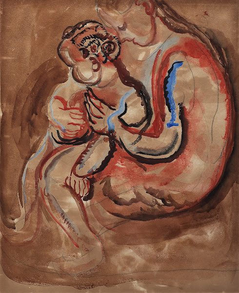 Untitled Mother and child circa 1924
