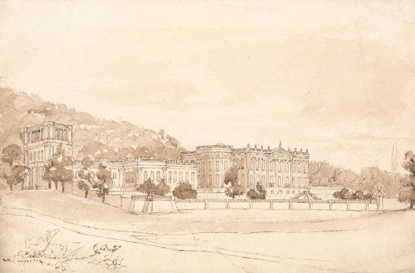 Chatsworth House Derbyshire between 1823 and 1830