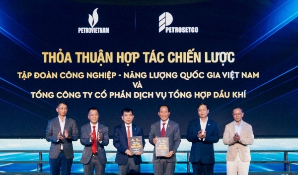 Petrovietnam và PETROSETCO đẩy mạnh liên kết chuỗi dịch vụ năng lượng