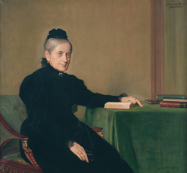 Johanna Kempe född Wallis 1818 1909 1897
