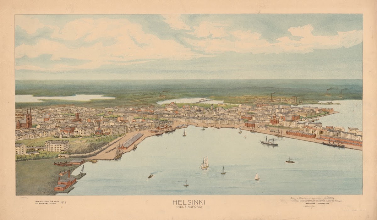 Helsinki Helsingfors 1904