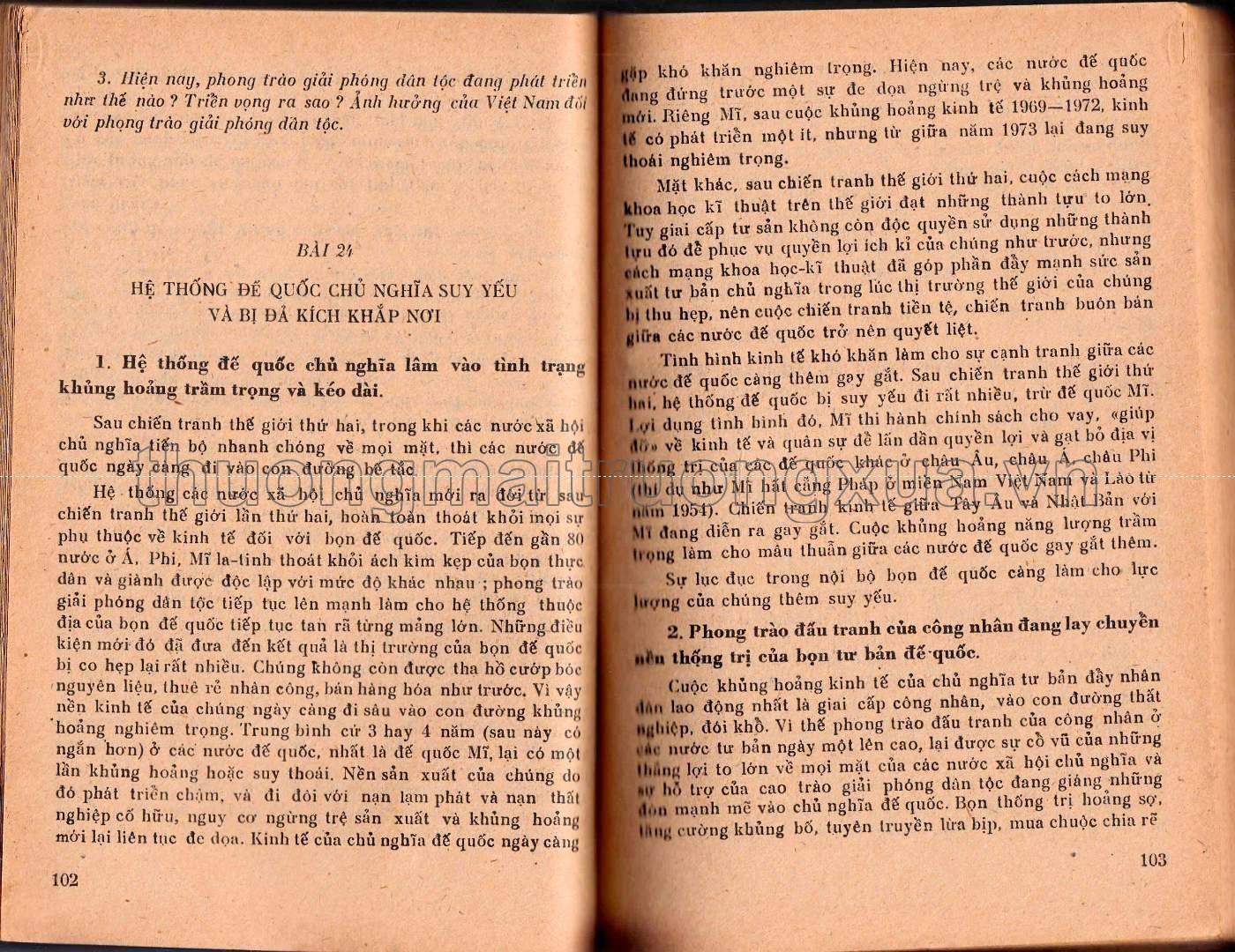Lịch sử lớp 8 phổ thông (1985) - Trang 51