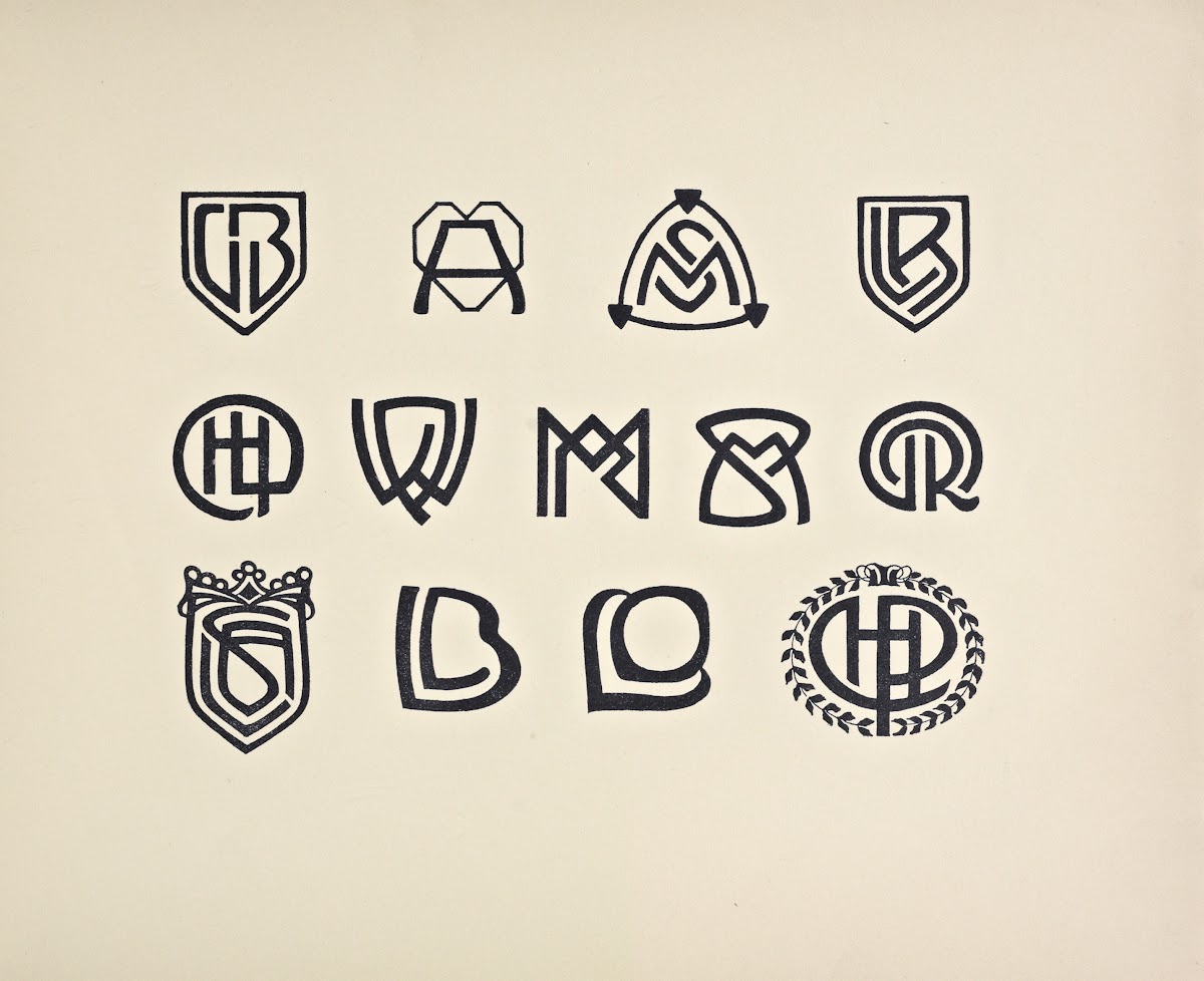 Beispiele kunstlerischer Schrift Pl069 1900