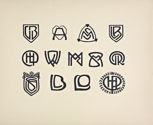 Beispiele kunstlerischer Schrift Pl069 1900