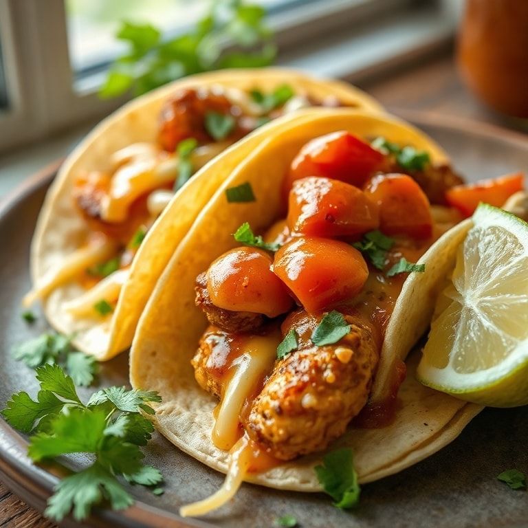 Garlic Butter Honey BBQ Chicken Tacos (Easy Homemade Weeknight Winner)
