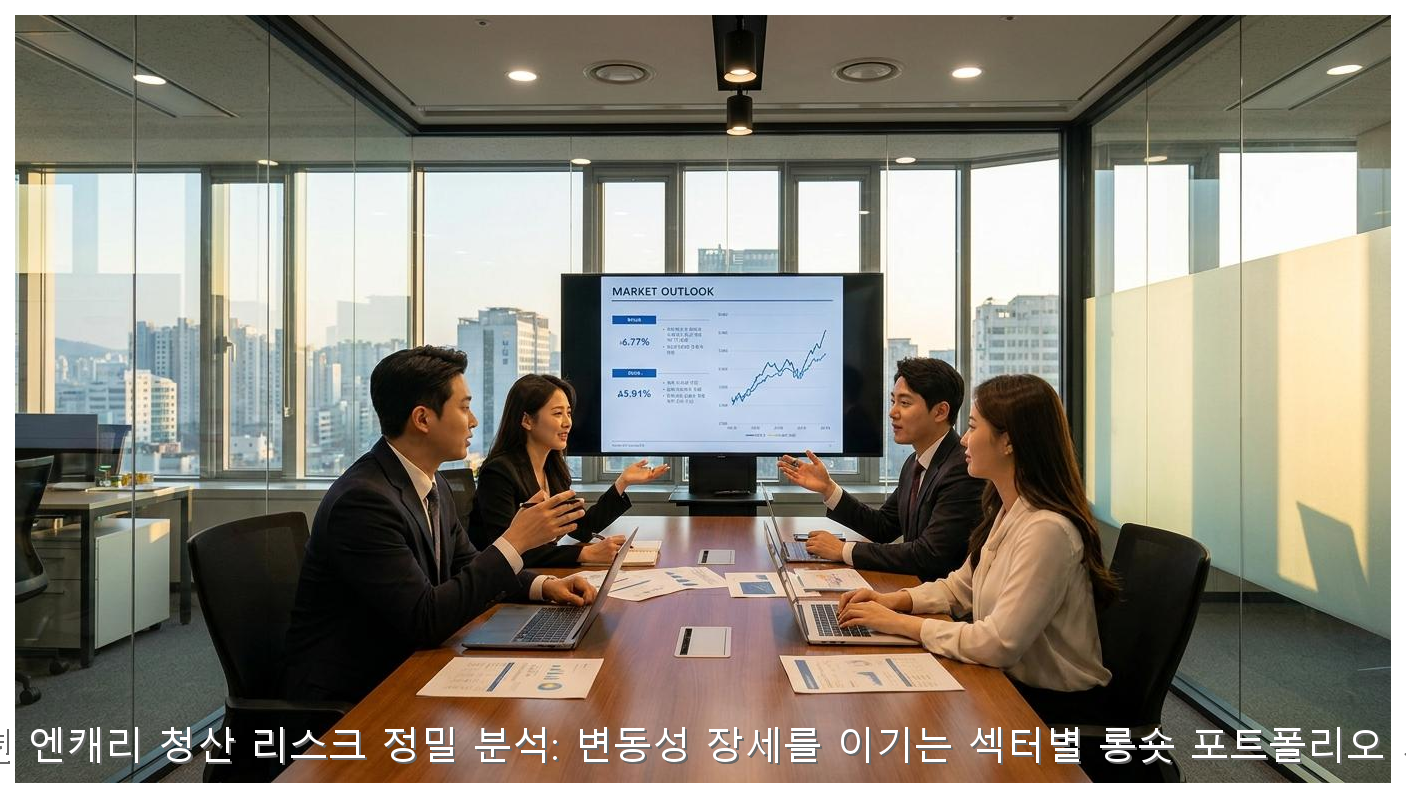 2026년 엔캐리 청산 리스크 정밀 분석: 변동성 장세를 이기는 섹터별 롱숏 포트폴리오 가이드 핵심 안내 및 분석 인포그래픽 (8)