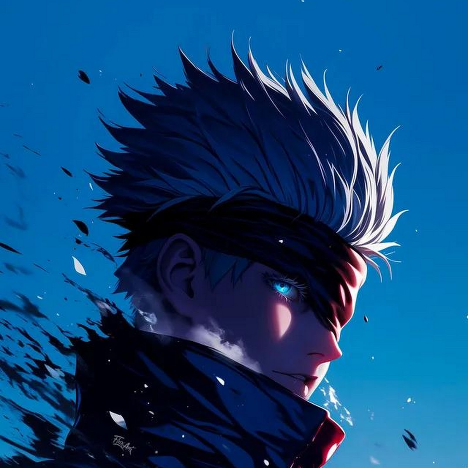 Download Gojo Satoru, Jujutsu Kaisen, Anime Art, Manga iPhone