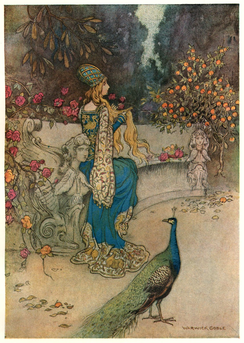 Preziosa in the Garden 1911
