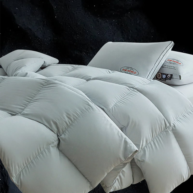 Goose down duvet, winter bedding, pure cotton, 5–6 kg