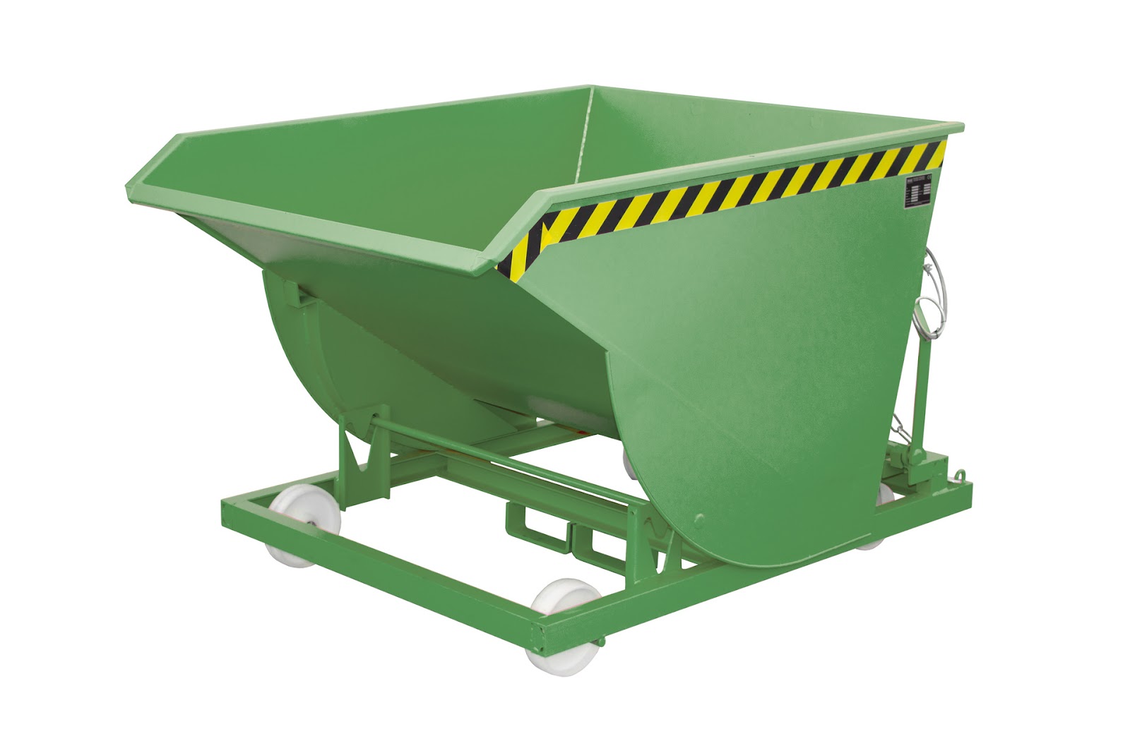 Spaander-kiepcontainer SKM 75, gelakt, Resedagroen