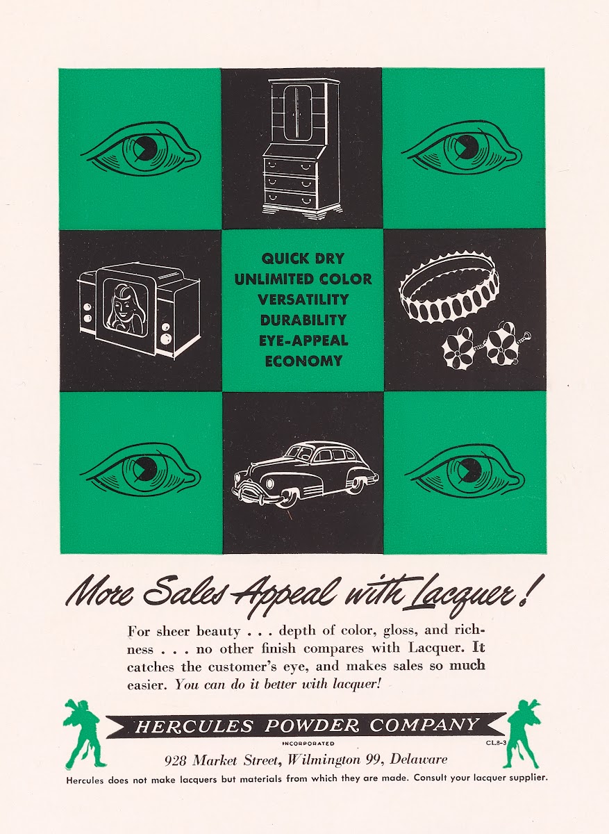 More Sales Appeal with Lacquer 1948