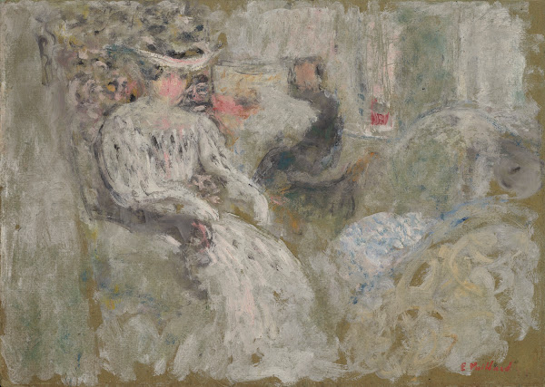 Femme en blanc assise 1902 03