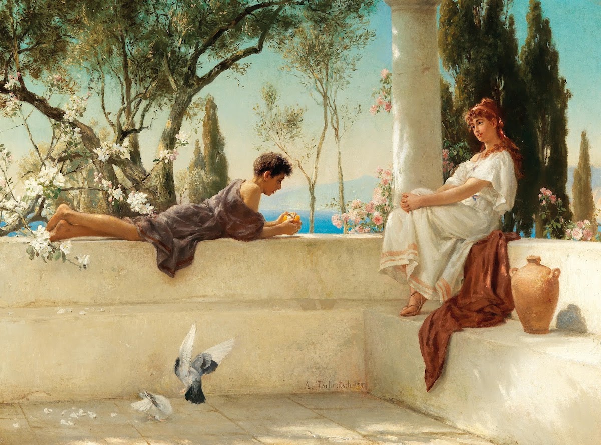 At The Veranda 1892