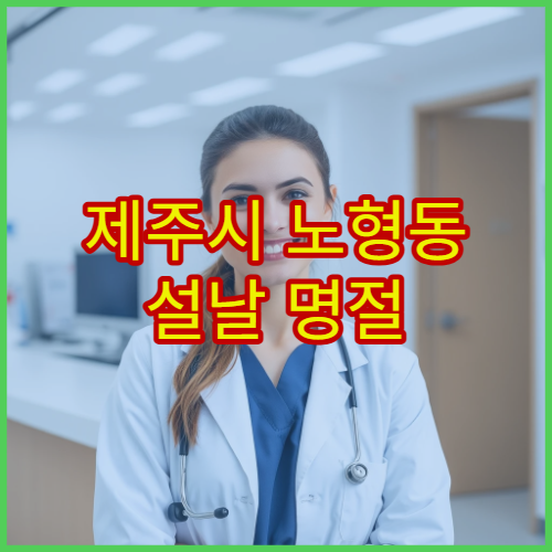 제주시 노형동 설날 명절 연휴 이비인후과 진료 – 귀 통증·인후염·코막힘 연휴에도 진료 가능한 병원 안내