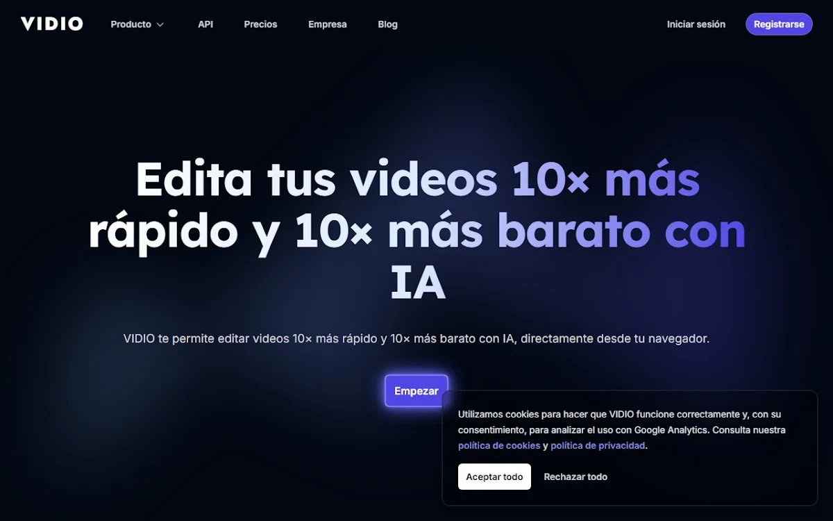 Captura de Vidio