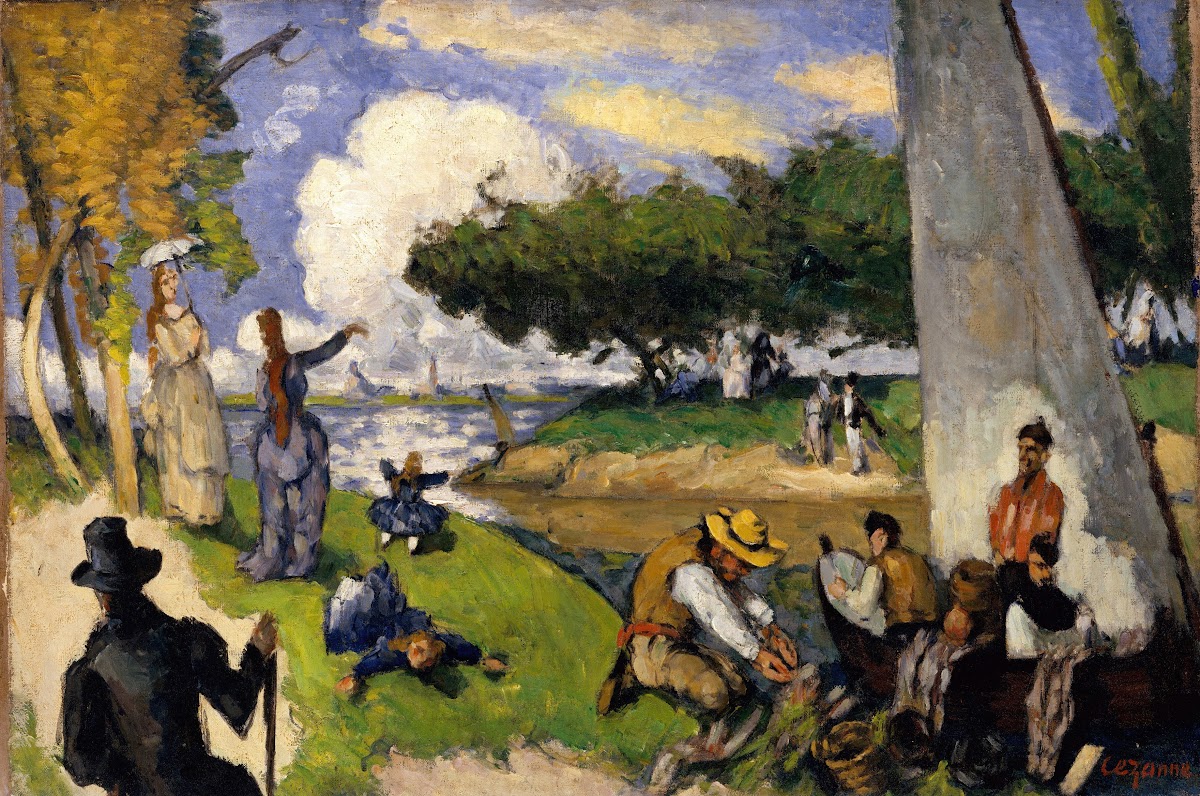 The Fishermen Fantastic Scene ca 1875