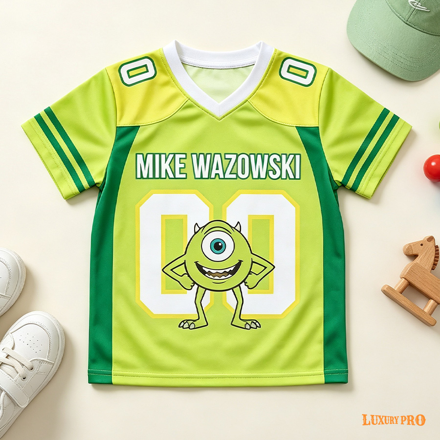 Youth Curved Football Jersey