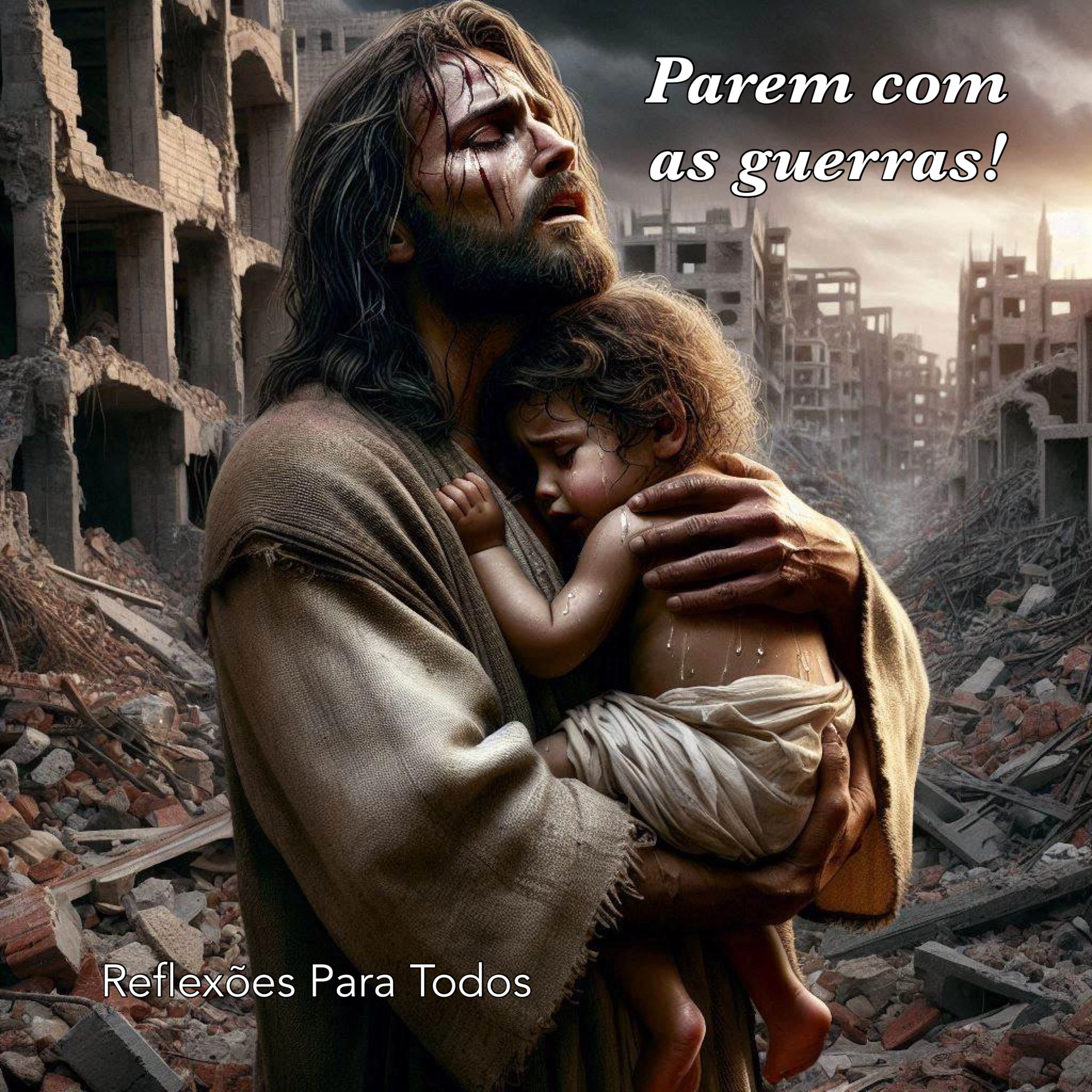 Parem com as Guerras! (mensagem do Papa, Oração da Paz, reflexões)