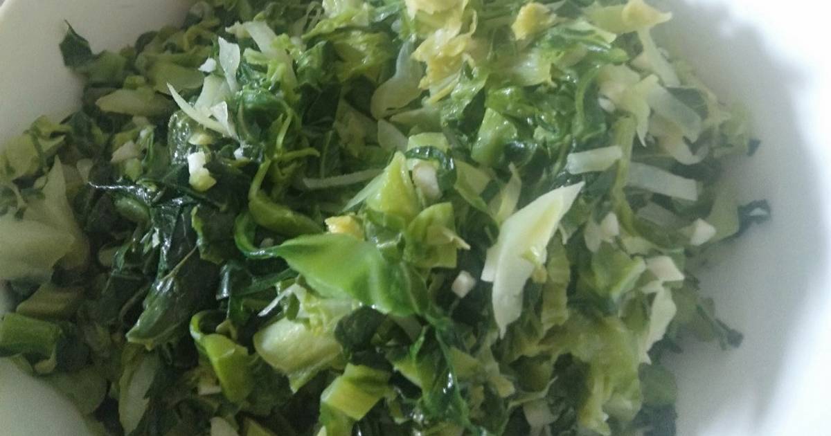 Bắp cải xanh xào tỏi