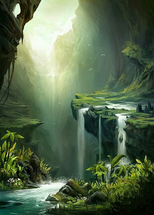 Jungle Waterfall Picture
