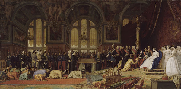 Reception of the Siamese ambassadors by the Emperor Napoleon III at the Palace o