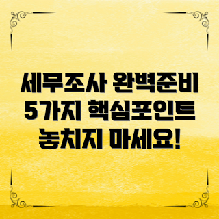 국세청세무조사, 세무조사 준비, 세무조사 대응, 국세청 조사, 세무 컨설팅