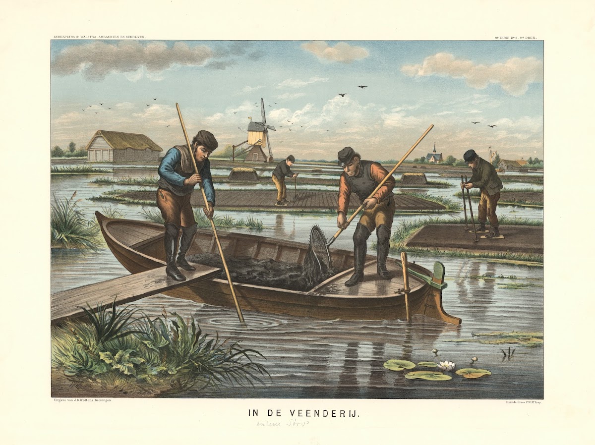 In the bog 1910