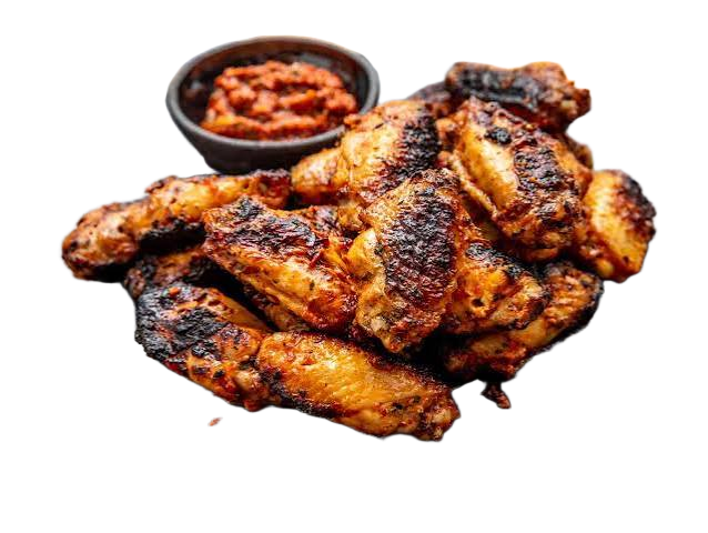 8 Grilled Chicken Wings