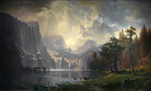 Among the Sierra Nevada California 1868