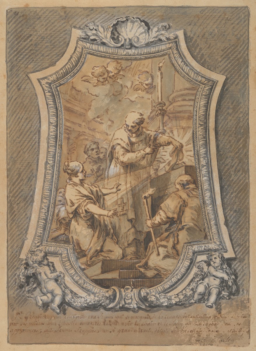 The Mass of St Gregory 18th century