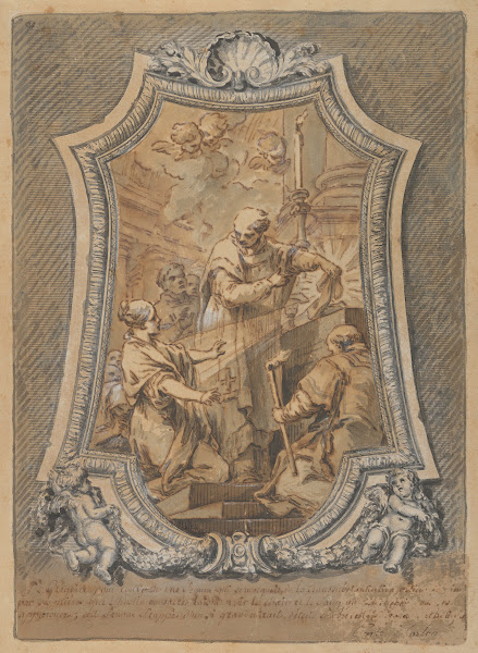 The Mass of St Gregory 18th century
