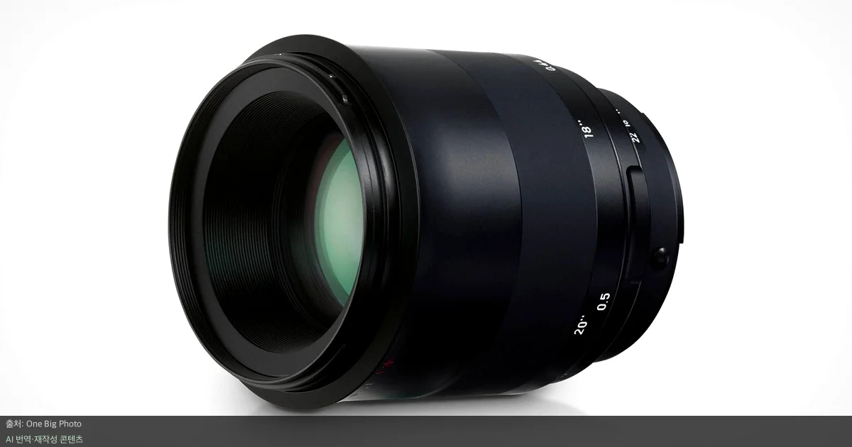 자이즈 DSLR 렌즈 - 자이즈 DSLR 렌즈, 6종은 단종 없이 계속 생산되는 이유