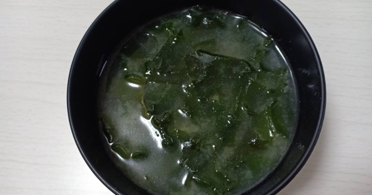 Canh miso rong biển