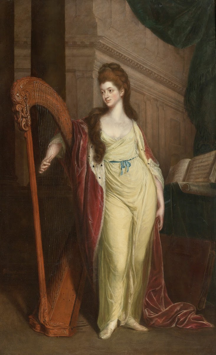 Portrait Of Elizabeth Lady Craven Later Margravine Of Anspach 1776
